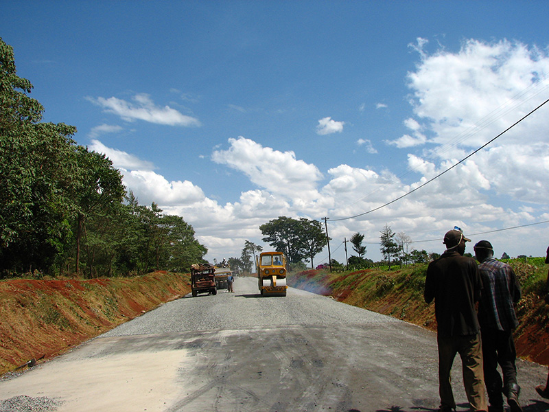 Kipsigak-Serem-Shamakhokho Highway in Kenya